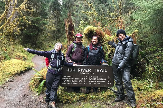 3 Days in Olympic National Park from Seattle: Silent Forest - Hoh Rainforest - Silent Forest at the Hoh Rainforest: listening is the main hike