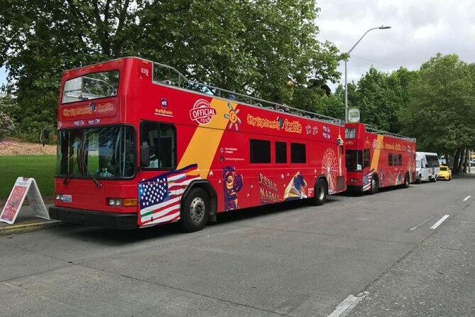 City Sightseeing Seattle HOHO Bus Tour + Bookable Extras - The Free Offline Walking Tour: 1.1 Miles in Pioneer Square