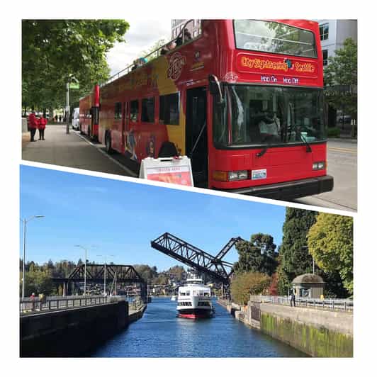 City Sightseeing Seattle: HOHO Bus Tour + Locks Cruise - How the Hop-On Hop-Off Route Works (17 Stops You Can Revisit)