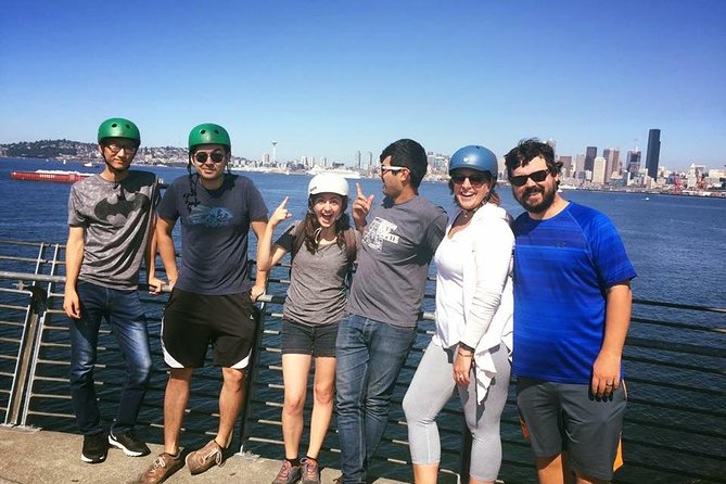 Emerald City Bicycle Tour - Waterfront start: fun facts, quick orientation, and real bike-lane confidence