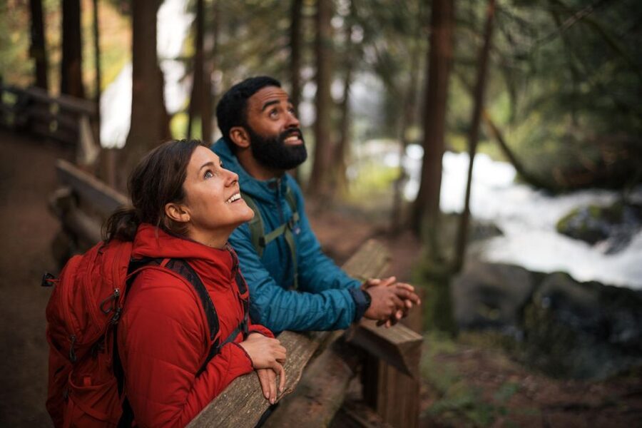 From Seattle: Day Trip Through The Cascades to Leavenworth - The morning walk: hike or snowshoe on a level-to-mild route
