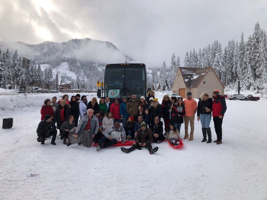 From Seattle/Kirkland/Bellevue: Leavenworth Exclusive Tour - Skykomish River scenery and the Espresso Chalet Bigfoot stop