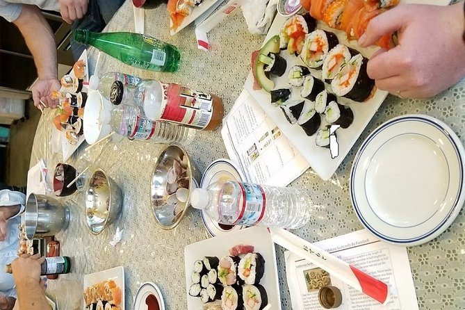 Hands on Sushi Rolls class - Small Group Size: The Attention Advantage