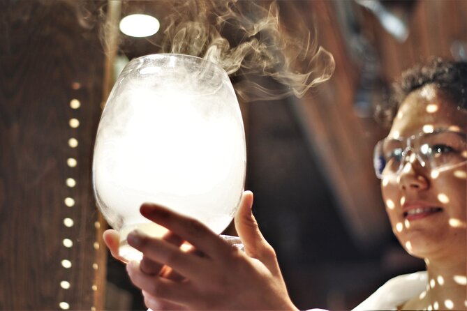 Mad Scientist Cocktail and Mocktail Lab - Tools that change what you can make: smoking, test tubes, and shakers