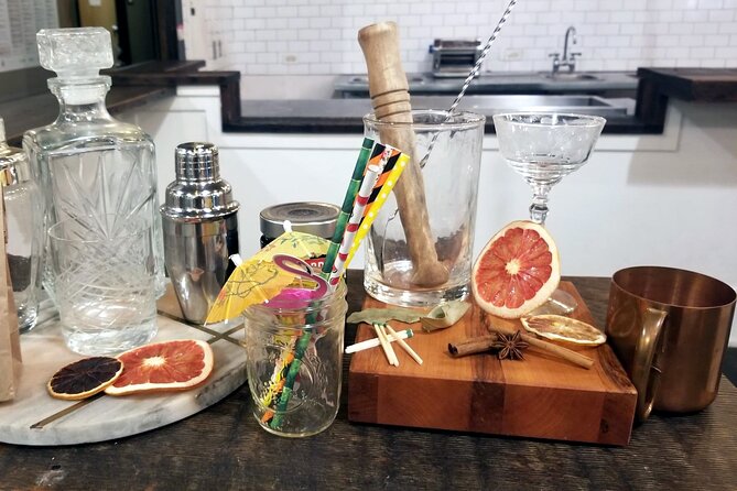 Mad Scientist Drink Fusion Lab, A Mocktail Focused Workshop - What you do during the hands-on mocktail workshop