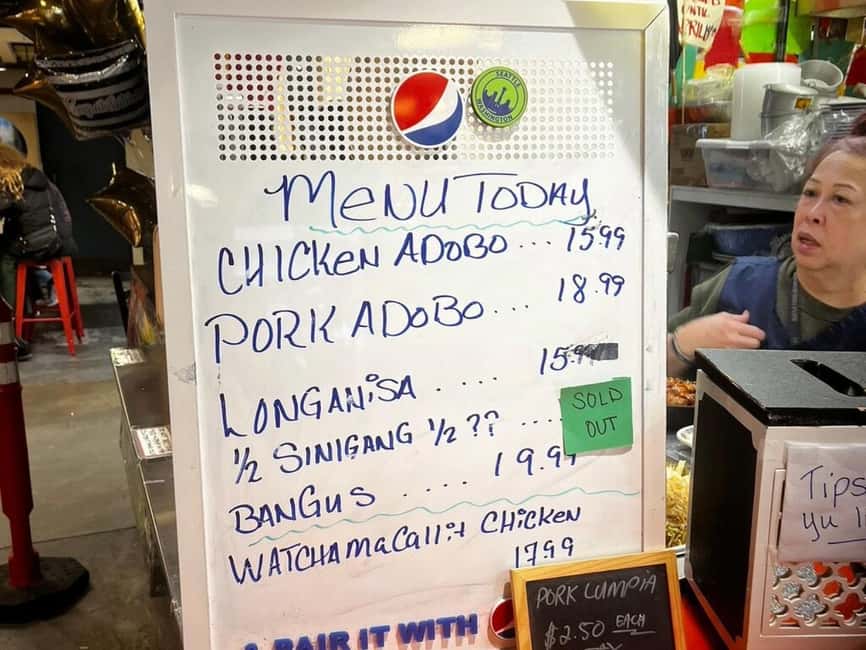 Pike Place Market: Meet the Market - Food and Fun Tour - Market smart: what Sonic John does differently