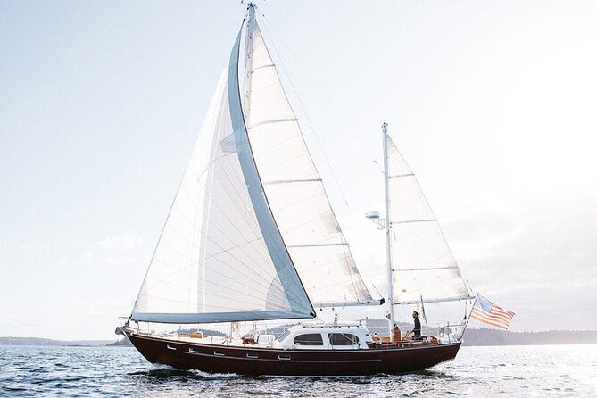 Sail Bainbridge Island & Seattle Waters - Luxury Classic Sailboat - Captain Ben, the 1st mate, and learning the ropes at your pace