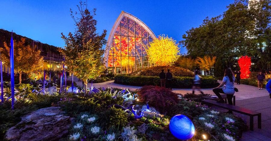 Seattle: Chihuly Garden and Glass Entry Ticket - Glasshouse: The 40-Foot-Tall Structure You Can Actually Walk Through
