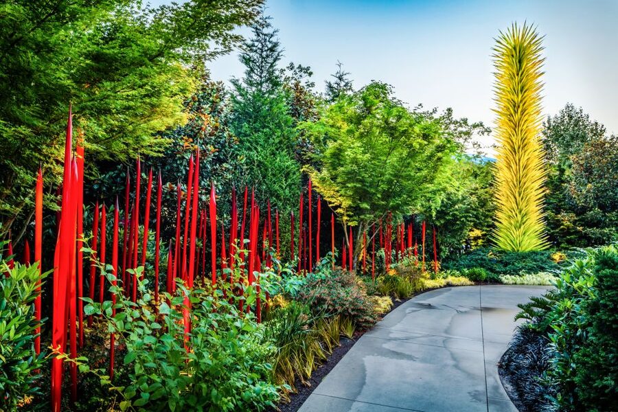 Seattle: Chihuly Garden and Glass Entry Ticket - The Outdoor Garden: Impossible Shapes in Real Daylight