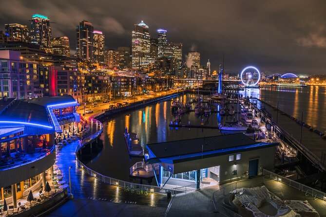 Seattle Enchanting Night Tour with Space Needle and Skywheel - The City Drive and Drop-Off: Seeing More Seattle Between Stops