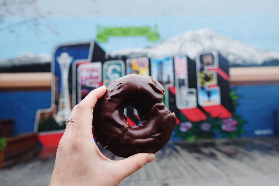 Seattle: Guided Delicious Donut Tour with Tastings - The donut lineup: Top Pot, Dahlia Bakery, Daily Dozen, and a fourth stop