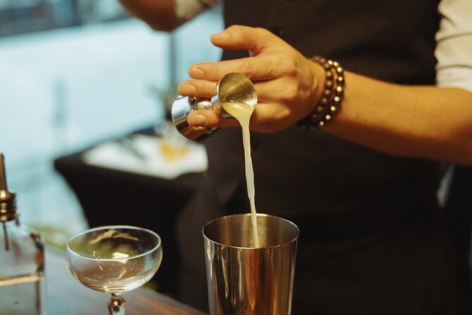 Seattle Hands On Cocktail Class - The 3 full-size drinks: fun, but plan your pace