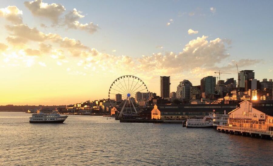 Seattle: Harbor Cruise with Local Guide - T-Mobile Park and Smith Tower: landmarks with context, not noise