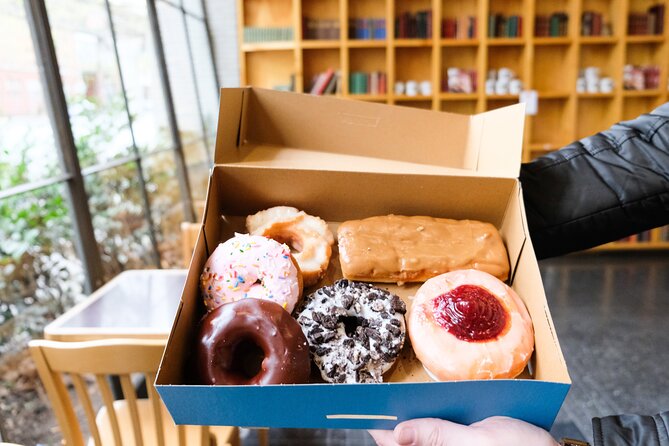 Seattle Holiday Donut Adventure & Walking Food Tour - Amazon Spheres Photo Stop and Dahlia Bakery’s Pastry Variety