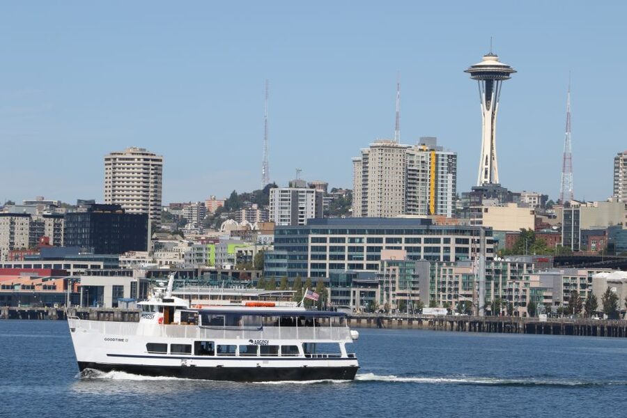 Seattle: Locks Cruise with Local Guide - The Outbound Stretch Through Elliott Bay