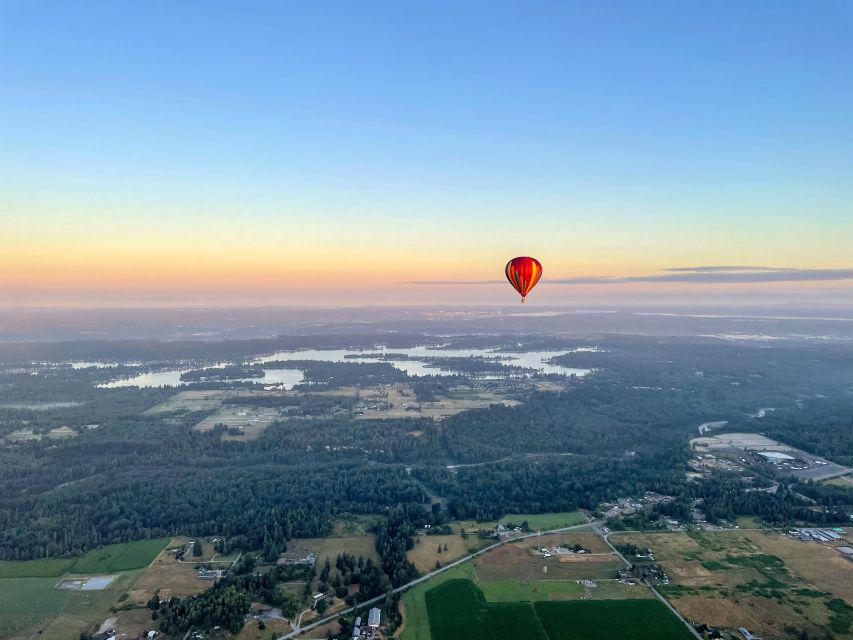 Seattle: Mt. Rainier Sunset Balloon Ride with Champagne - Key Things You’ll Really Notice