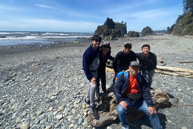 Seattle: Rainforest, Beach, and Olympic National Park Highlights - Ruby Beach: driftwood, haystack rocks, and raw coastal drama
