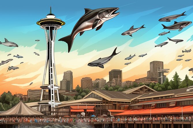 Seattle Seafood Tour - Stop 5: City Fish Co. smoked salmon and fresh scallops