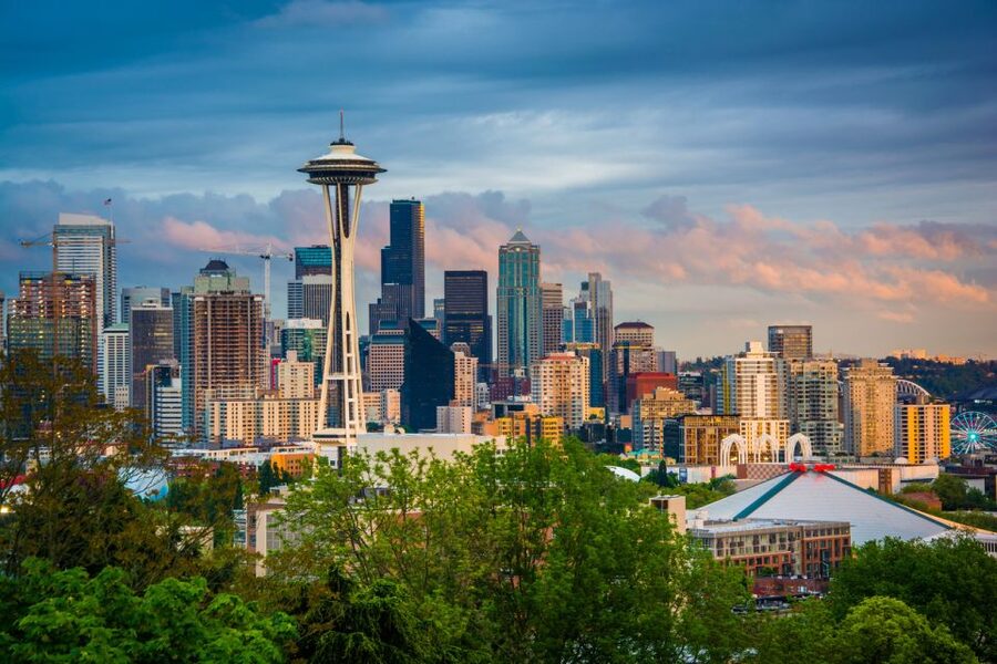 Seattle: Small Group Tour W/Space Needle, Boat & Underground - Space Needle: the best “first photo” you can take