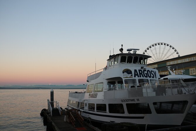 Seattle: Summer Views Cruise - Alki Point into Puget Sound: Olympic Mountains views and the reality of narration