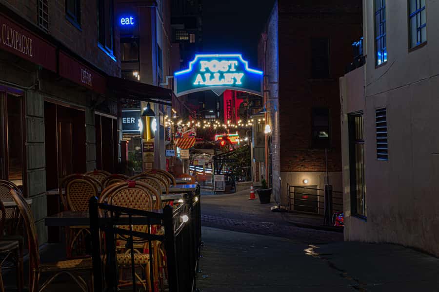 Seattle: Terrors and Ghosts Guided Walking Tour - Seattle at night, with a guide who treats the lore like local history