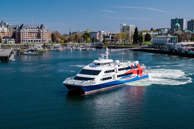 Seattle, WA to Victoria, BC High-Speed Passenger Ferry: ONE-WAY - Seattle Check-In at 2701 Alaskan Way