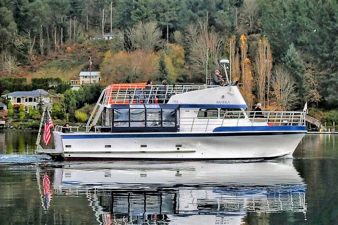 Shared 2 Hour September Sunset Cruise from Gig Harbor - Under two suspension bridges, with the Tacoma Narrows story in your head