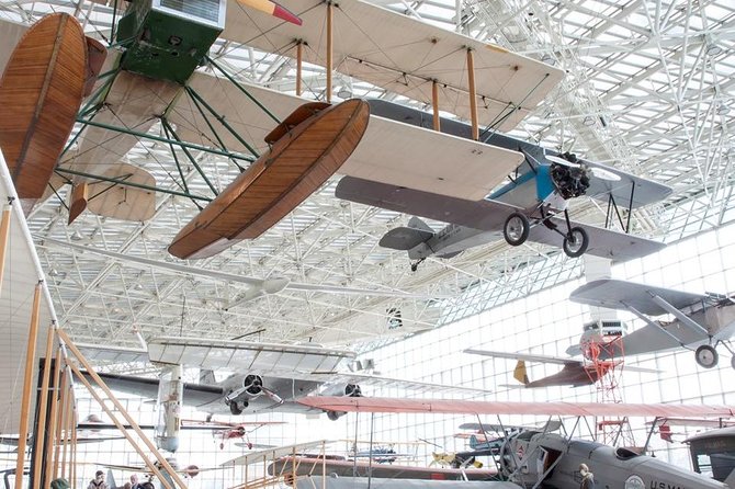 The Museum of Flight Entrance Ticket - What about aircraft outside the hangars: the bridge views and weather strategy